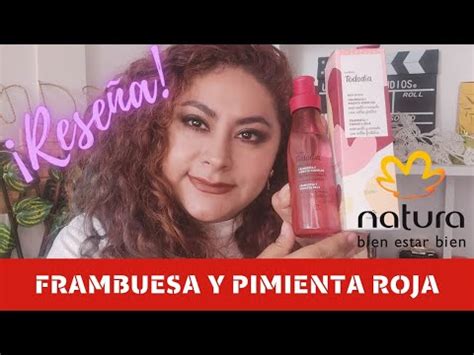 FRAMBUESA Y PIMIENTA ROJA NATURA RESEÑA COMPLETA YouTube