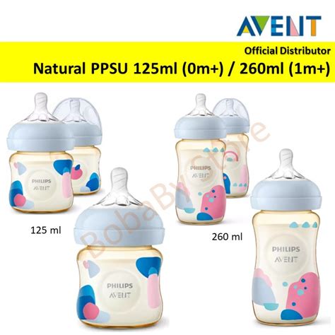 Jual Ppsu Botol Susu Philips Avent Natural Ppsu 125 Ml 0m 260 Ml 1m