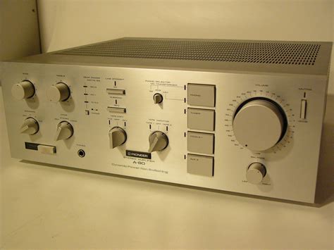 Excellent Pioneer A 80 Amplifier 150 Watts Rmschannel For Sale