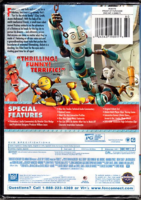 Robots Movie Dvd Cover