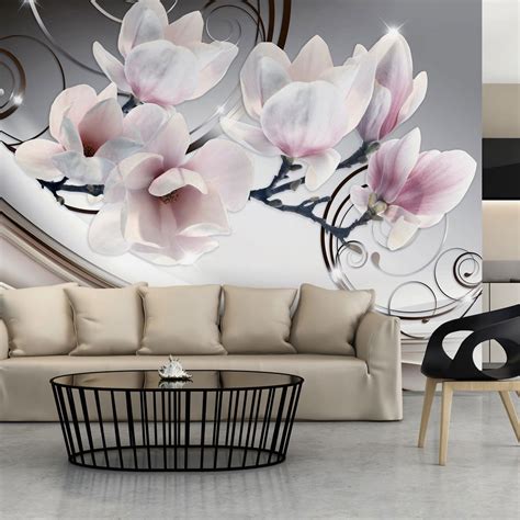 Acheter Papier Peint Autocollant Beauty Of Magnolia KunstLoft