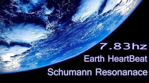 ~ Schumann Resonance Connect To Earth Rhythm ~ 7 83hz Theta Binaural