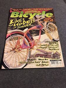 Lowrider Bicycle Magazine Summer 1998. Poster of Fire Dragon included. | eBay