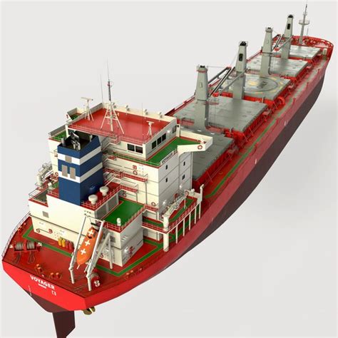 Bulk Carrier Ship Model