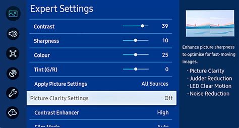 Adjust The Picture Settings On Your Samsung Tv Samsung Australia