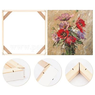 Wholesale Diy Solid Wood Canvas Frame Kit Pandahall