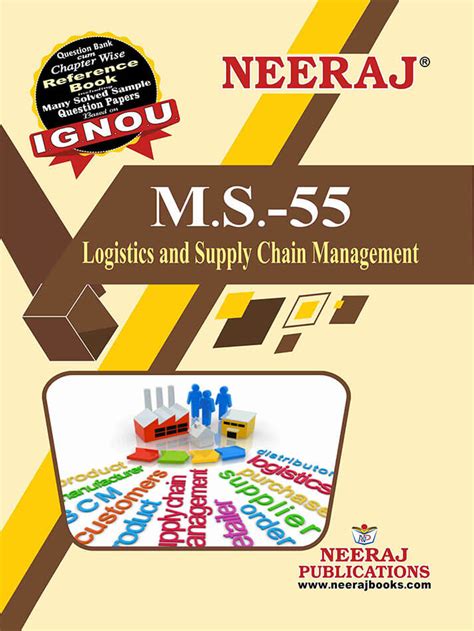 Neeraj IGNOU Books E Books PDF MS 55 Logistics And Supply Chain