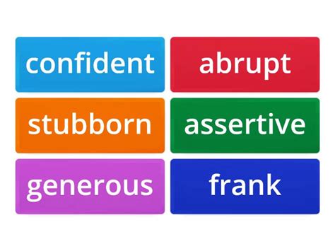 Vocabulary In Use Upper Intermediate Describing Personality Fichas