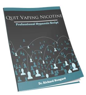 Quit Vaping Nicotine Hypnosis Script - ExpertHypnosis.com Hypnosis, NLP ...