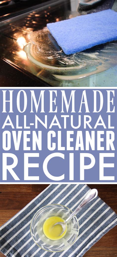 Natural Oven Cleaner Recipe The Creek Line House