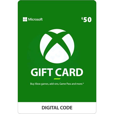 Buy XBOX Gift Card 50 TL Xbox Key TURKEY - Instant Email Delivery