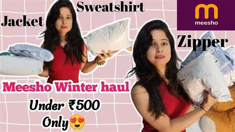 Winter Wear Haul MeeshoLatest Collection Of Winter Wear Meesho Under