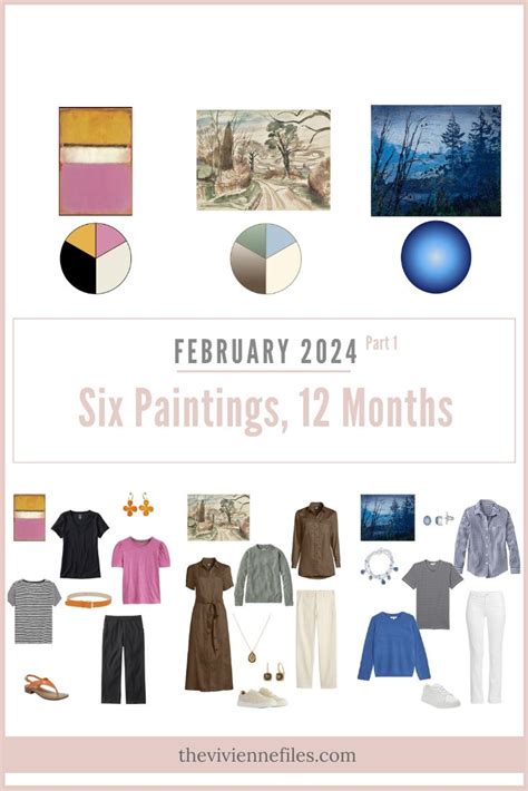 February 2024 Six Paintings Twelve Months” Part 1 The Vivienne Files