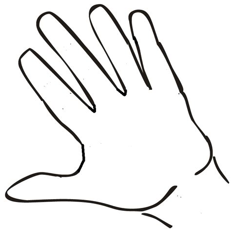 Open Hands Drawing Open hand | Clipart Panda - Free Clipart Images