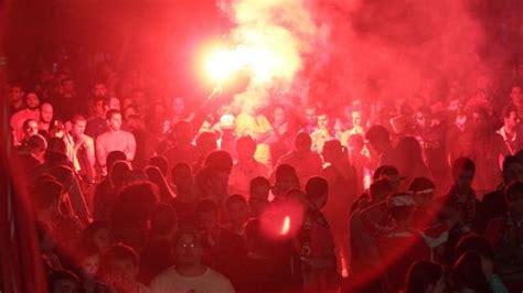 Sp Fu Ball Liga Rostock Appell Pyrotechnik Nach Pyro Einsatz