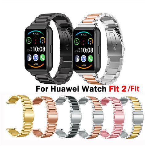 Stainless Steel Band Strap Suitable For Huawei Watch Fit Fit Se Fit New