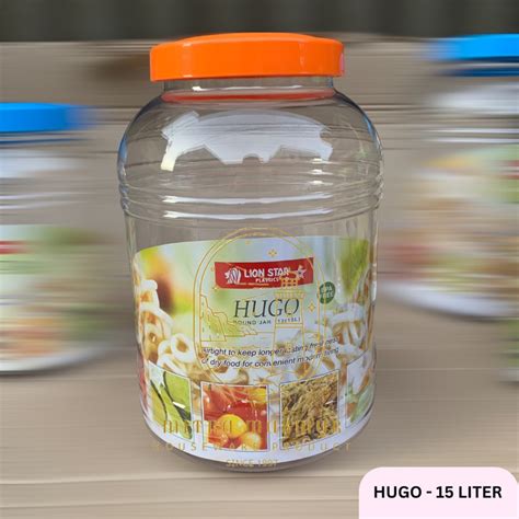 Jual Lion Star Hugo Round Jar Square Jar Toples Plastik Toples