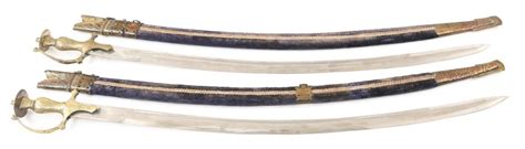 Sold Price Indian Talwar Sword Pair September 3 0122 1000 Am Edt