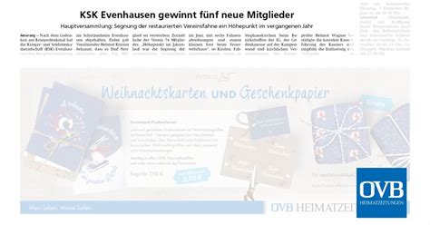 KSK Evenhausen gewinnt fünf neue Mitglieder OVB Heimatzeitungen