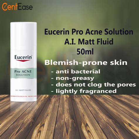 Eucerin Pro Acne Solution A I Matt Fluid Ml Exp Apr Lazada