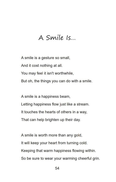 Happy Poem Smile Poem Poems Motivation Poems About Life Meaningful