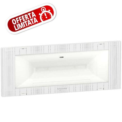 Lampada D Emergenza Led 11W Easyled IP40 Schneider OVA 38365