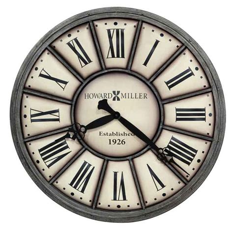 Howard Miller 625 613 Company Time II Wall Clock The Clock Depot