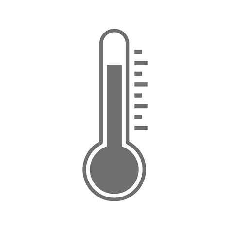 Thermometer Temperature Hot Or Cold Icon Vector For Web Presentation