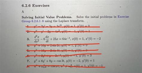 Solved Solving Initial Value Problems Solve The Initial