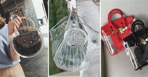 Los Bolsos Transparentes M S Chic Del Momento