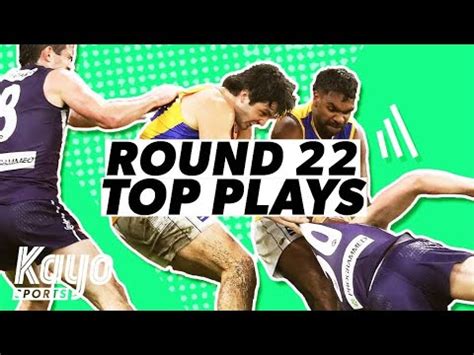 Unmissable Moments Round 22 AFL Kayo Sports YouTube