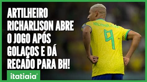 CRAQUE POMBO RICHARLISON ABRE O JOGO APÓS GOLAÇOS PELO BRASIL SOBRE A