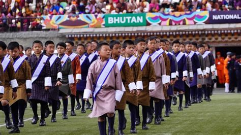 Rigsar Dance By Students 115th National Day Celebrations Bhutan