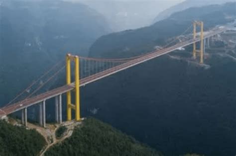 The top ten highest bridges in the world, with Beipanjiang First Bridge ...