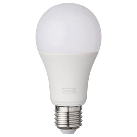 RYET LED Bulb E27 1521 Lumen Globe Opal White IKEA