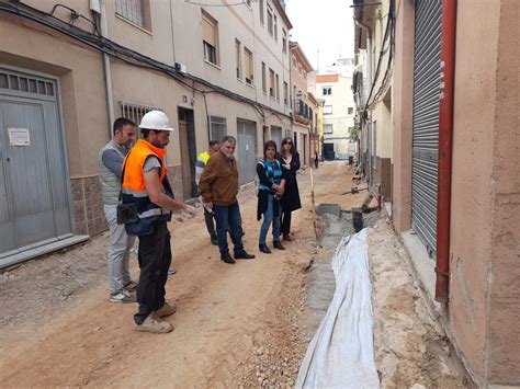 LAS OBRAS DE REURBANIZACIÓN DE LA CALLE JOSÉ ZAPATER DEJAN AL