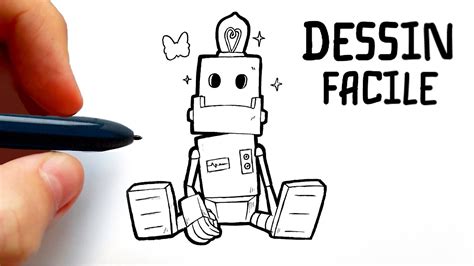 Comment Dessiner Un Robot Avec Un Papillon Et Tout YouTube