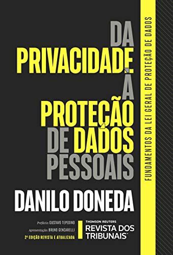 Pdf Da Privacidade à Proteção De Dados Pessoais Elementos Da