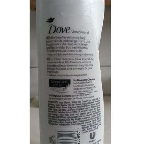 Test Body Pflege Dove Verwöhnende Body Lotion mit Mandelmilch und