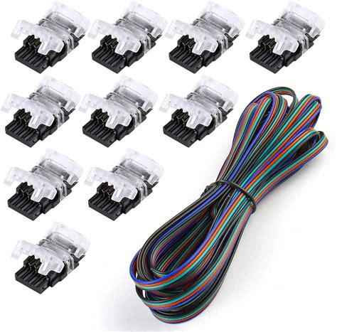 Buy Supernight Pack Pin Led Connector For Waterproof Mm Rgb