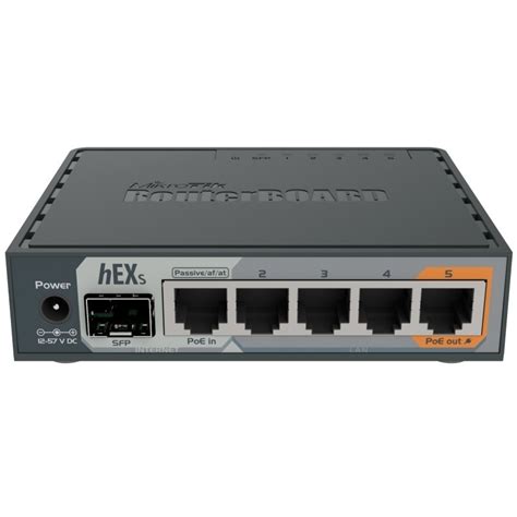 Mikrotik Router Hex S Poe Gigabit Mb Sfp Rb Igs