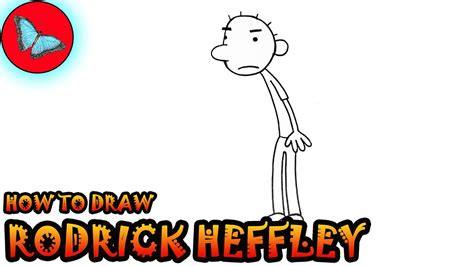 How To Draw Rodrick Heffley Diary Of A Wimpy Kid Youtube