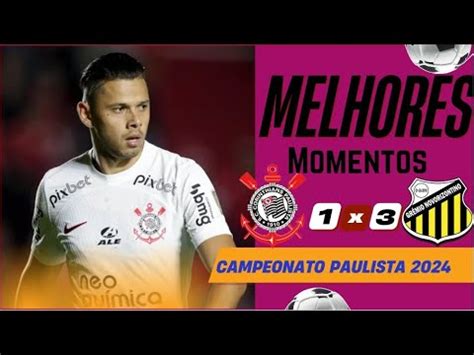 Corinthians X Novo Horizontino Melhores Momentos Campeonato