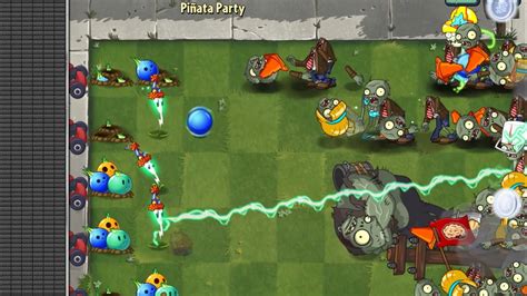 PvZ2 Piñata Party Lightning Reed Bowling Bulb YouTube