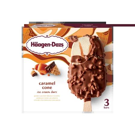 Caramel Cone Ice Cream Bar H Agen Dazs