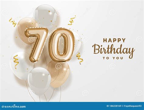 70th Birthday Number Crown Vector Illustration | CartoonDealer.com ...