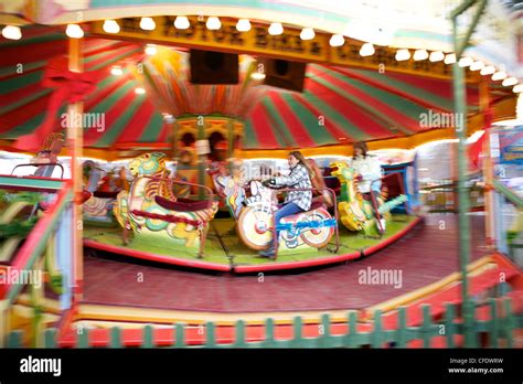 Children Riding Carousel Hyde Park Hi Res Stock Photography And Images