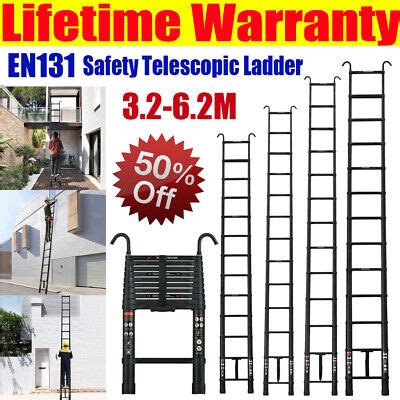 Multi Purpose Aluminium Telescopic Folding Ladder Extendable M M