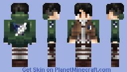 Attack on Titan Skin Minecraft Skin