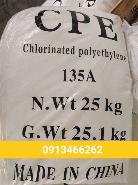 CPE 135 A POLYMER CLORUA CHLORINATED POLYETHYLEN